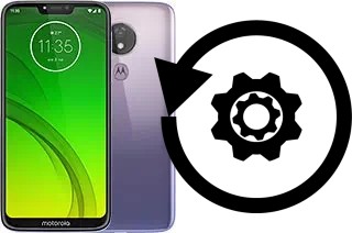 Zurücksetzen oder reset a Motorola Moto G7 Power