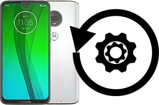 Zurücksetzen oder reset a Motorola Moto G7