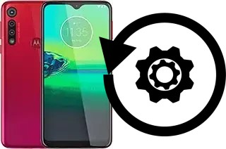 Zurücksetzen oder reset a Motorola Moto G8 Play