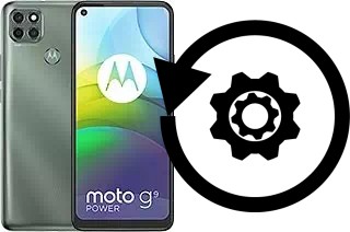 Zurücksetzen oder reset a Motorola Moto G9 Power