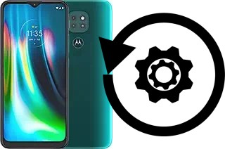 Zurücksetzen oder reset a Motorola Moto G9 (India)