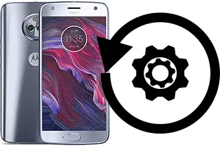 Zurücksetzen oder reset a Motorola Moto X4