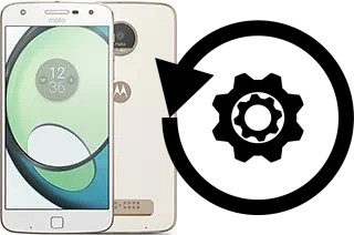 Zurücksetzen oder reset a Motorola Moto Z Play