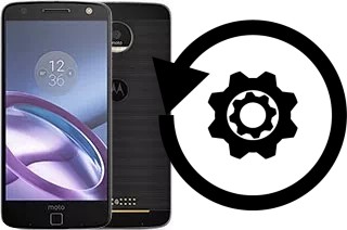 Zurücksetzen oder reset a Motorola Moto Z