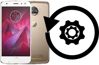 Zurücksetzen oder reset a Motorola Moto Z2 Force