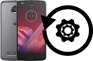 Zurücksetzen oder reset a Motorola Moto Z2 Play