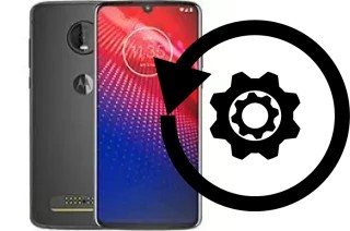 Zurücksetzen oder reset a Motorola Moto Z4 Force