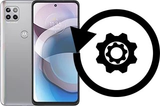 Zurücksetzen oder reset a Motorola One 5G Ace