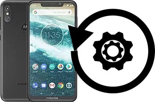 Zurücksetzen oder reset a Motorola One Power (P30 Note)