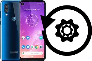 Zurücksetzen oder reset a Motorola One Vision