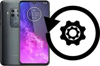 Zurücksetzen oder reset a Motorola One Zoom