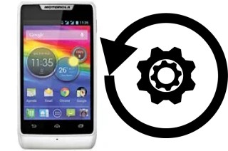 Zurücksetzen oder reset a Motorola RAZR D1