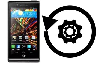 Zurücksetzen oder reset a Motorola RAZR V XT889