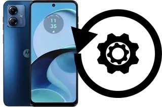 Zurücksetzen oder reset a Motorola Moto G14
