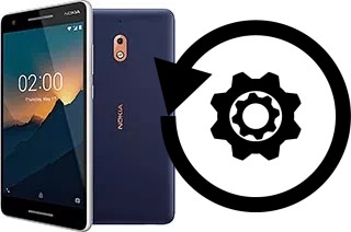 Zurücksetzen oder reset a Nokia 2.1