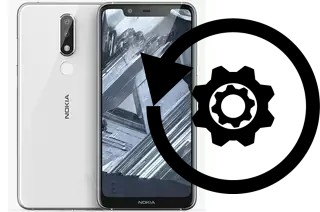 Zurücksetzen oder reset a Nokia 5.1 Plus