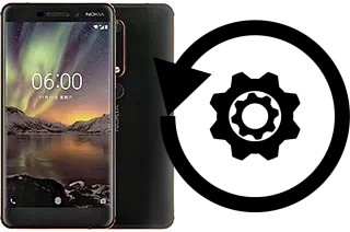 Zurücksetzen oder reset a Nokia 6.1