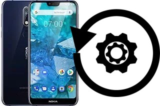 Zurücksetzen oder reset a Nokia 7.1