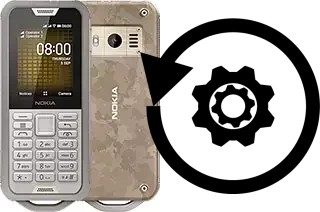 Zurücksetzen oder reset a Nokia 800 Tough