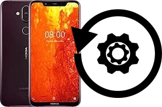 Zurücksetzen oder reset a Nokia 8.1 ( X7)