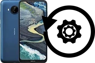 Zurücksetzen oder reset a Nokia C20 Plus
