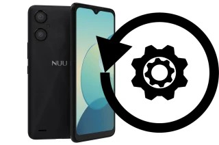 Zurücksetzen oder reset a NUU Mobile A23 PLUS