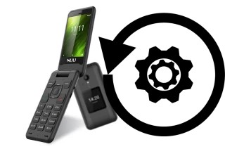 Zurücksetzen oder reset a NUU Mobile F4L Flip Phone