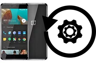 Zurücksetzen oder reset a OnePlus X