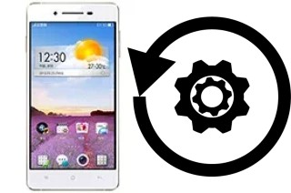 Zurücksetzen oder reset a Oppo R1 R829T