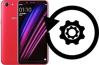 Zurücksetzen oder reset a Oppo A1