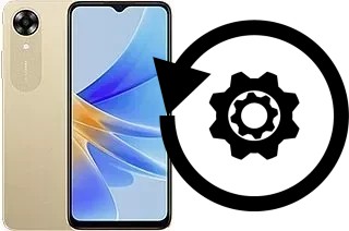 Zurücksetzen oder reset a Oppo A17k