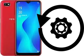 Zurücksetzen oder reset a Oppo A1k