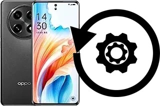 Zurücksetzen oder reset a Oppo A2 Pro