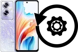 Zurücksetzen oder reset a Oppo A2