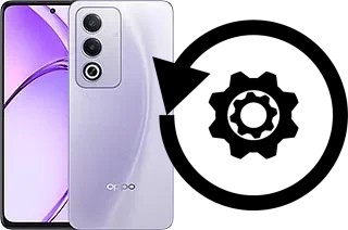 Zurücksetzen oder reset a Oppo A3 Pro (India)