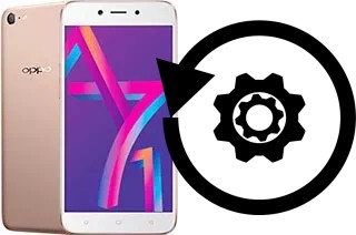 Zurücksetzen oder reset a Oppo A71 (2018)