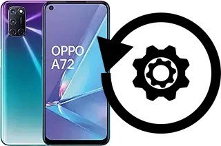 Zurücksetzen oder reset a Oppo A72