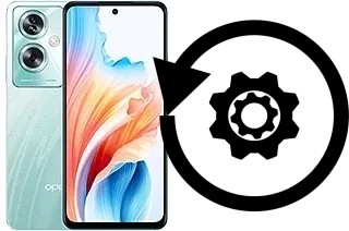 Zurücksetzen oder reset a Oppo A79 (2023)