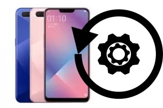 Zurücksetzen oder reset a Oppo AX5s