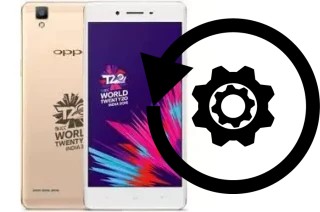 Zurücksetzen oder reset a Oppo F1 ICC WT20