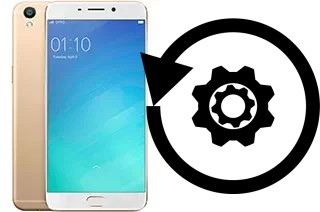 Zurücksetzen oder reset a Oppo F1 Plus