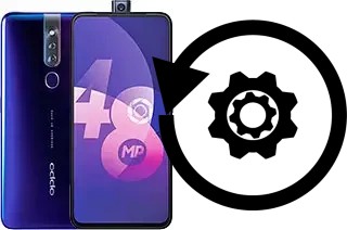 Zurücksetzen oder reset a Oppo F11 Pro