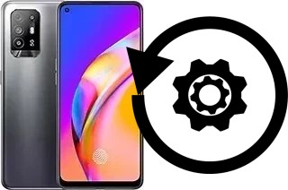 Zurücksetzen oder reset a Oppo Reno5 Z