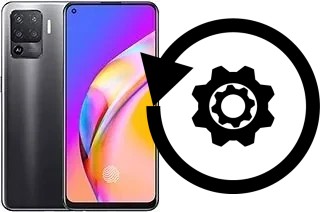 Zurücksetzen oder reset a Oppo F19 Pro