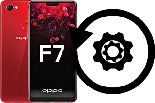 Zurücksetzen oder reset a Oppo F7