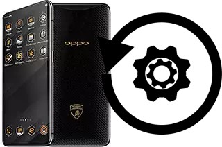 Zurücksetzen oder reset a Oppo Find X Lamborghini