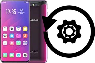 Zurücksetzen oder reset a Oppo Find X