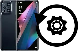 Zurücksetzen oder reset a Oppo Find X3