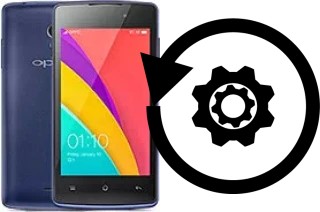 Zurücksetzen oder reset a Oppo Joy Plus