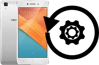 Zurücksetzen oder reset a Oppo R7